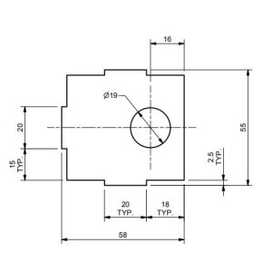 Formula Student - Pre-fabricated - Front Upright Plate B1